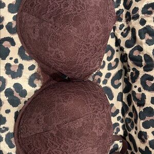 Auden Bra in Burgundy and Blush